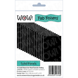 Wow! Fab Foilers - Solid Panel
