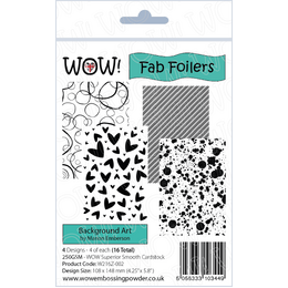 Wow! Fab Foilers - Background Art (by Marion Emberson)