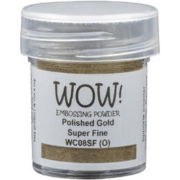 Wow! Embossing Powder Superfine 15ml - Metallic Polished Gold