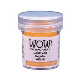 Wow! Embossing Powder Regular 15ml - Gold Pearl