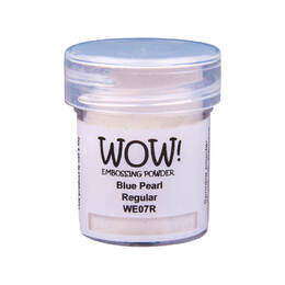 Wow! Embossing Powder Regular 15ml - Blue Pearl