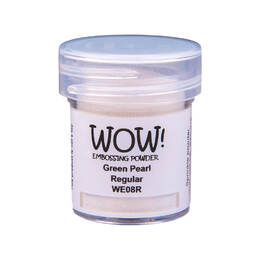 Wow! Embossing Powder Regular 15ml - Green Pearl