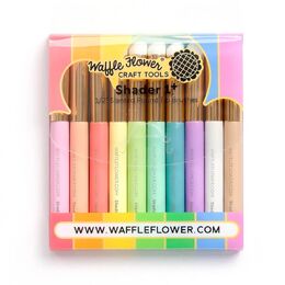 Waffle Flower Shader Brush 1+ Rainbow Pack WFT051