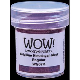Wow! Embossing Powder Regular 15ml - Metalline Himalayan Musk
