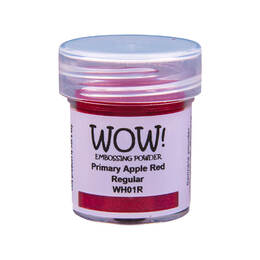 Wow! Embossing Powder Regular 15ml - Primary Apple Red