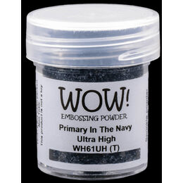 Wow! Embossing Powder Ultra High 15ml - Primary In The Navy