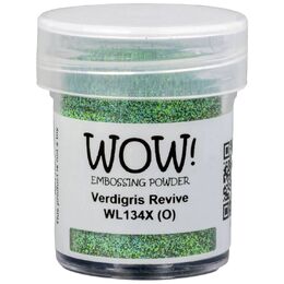 Wow! Embossing Colour Blends Powder 15ml - Verdigris Revive