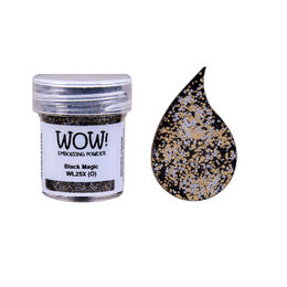 Wow! Embossing Powder 15ml - Black Magic X