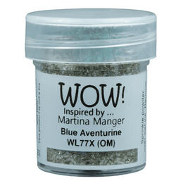 Wow! Embossing Powder Special Colour 15ml - Blue Aventurine (by Martina Manger)