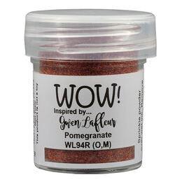 Wow! Embossing Powder Special Colour 15ml - Pomegranate (by Gwen Lafleur)