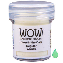 Wow! Embossing Powder Regular 15ml - Glow-in-the-Dark