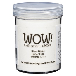 WOW! Embossing Powder 160ml - Clear Gloss Super Fine