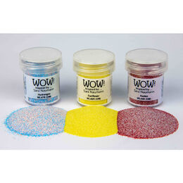 Wow! Trios Embossing Powder - Parc Floral - Sara Naumann Exclusive