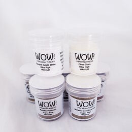 WOW! Ultra High Embossing Powders 15ml (Choose Colour)
