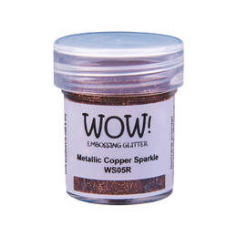 Wow! Embossing Glitter 15ml - Metallic Copper Sparkle