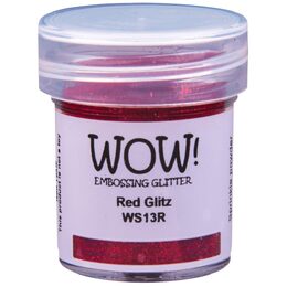 Wow! Embossing Glitter 15ml - Red Glitz