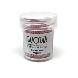 Wow! Embossing Powder 15ml - Rockin' Red (Regular)