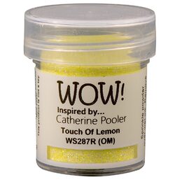 Wow! Embossing Glitter 15ml - Touch of Lemon (Inspired by Catherine Pooler)