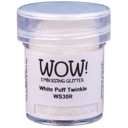 Wow! Embossing Glitter 15ml - White Puff Twinkle
