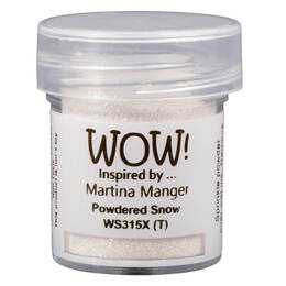 Wow! Embossing Glitter - Powdered Snow (by Martina Manger)