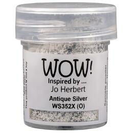 Wow! Embossing Glitter 15ml - Antique Silver (by Jo Herbert)