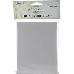 Wendy Vecchi Perfect Cardstock Grey Cards (Portrait) WVA62394