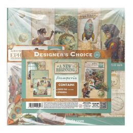 Stamperia Paper Pad and Ephemera Bundle - A New Beginning ZBNL32