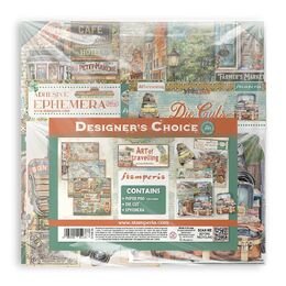Stamperia Paper Pad, Die Cuts and Ephemera Bundle - A New Beginning ZBNL36