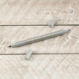 Zig Writer Pen - Metallic Silver (1mm/1.2mm)