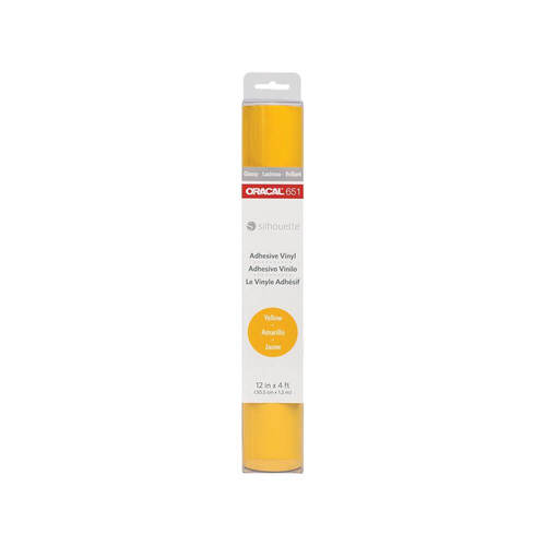 Oracal 651 Vinyl For Silhouette - Yellow 30cm x 1.2m