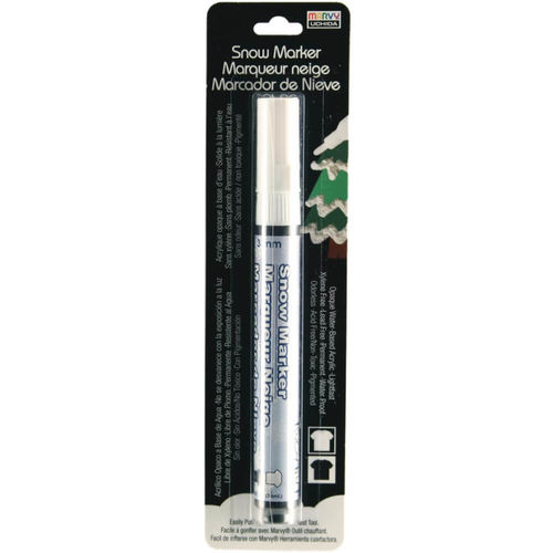 Marvey Uchida Snow Marker 3mm - White 10225-C