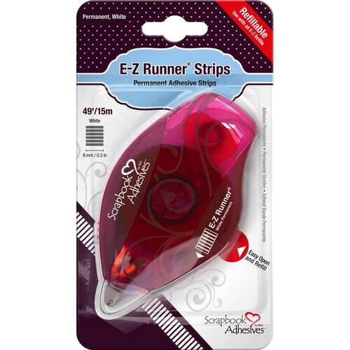 Scrapbook Adhesives E-Z Runner Dispenser - Permanent, 49'
