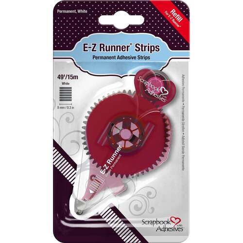 Scrapbook Adhesives E-Z Runner Refill - Permanent, 49' (Use For 12006)