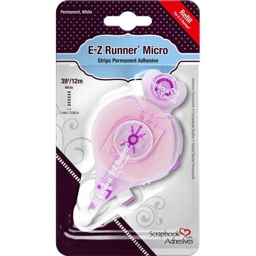 Scrapbook Adhesives E-Z Runner Micro Adhesive Refill - Permanent, .08"X39'