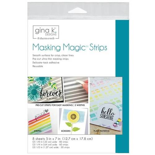 Gina K. Designs Masking Magic Strips (8 pack)