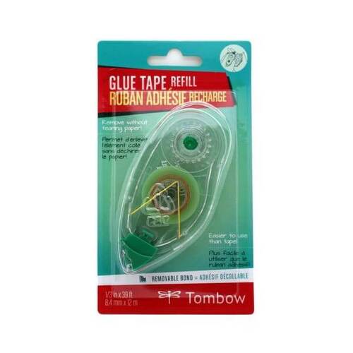 Tombow Refill for Glue Tape Non-Permanent-Blister (8,4 mmx12 mtr) 19-PR-MK