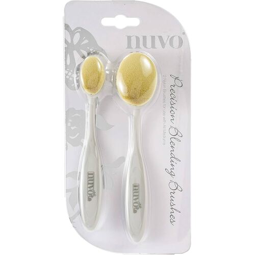 Nuvo Precision Blending Brushes 2/Pkg 1951N