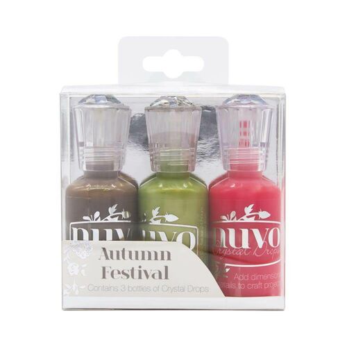 Nuvo Crystal Drops 3 Pack Set - Autumn Festival 2001N