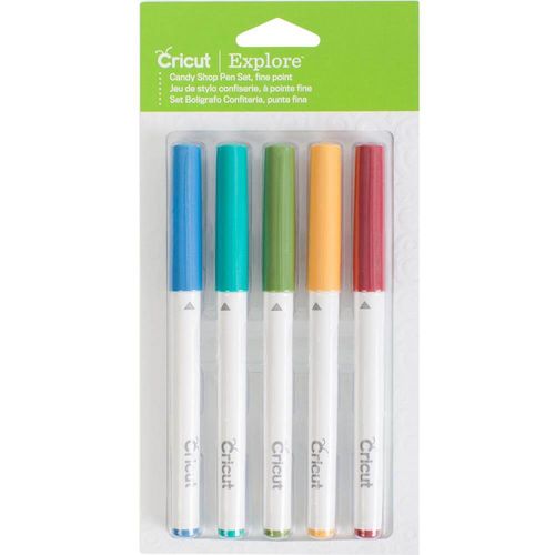 Cricut Explore Fine Point Pens 5/Pkg - Candy Shop 2003548