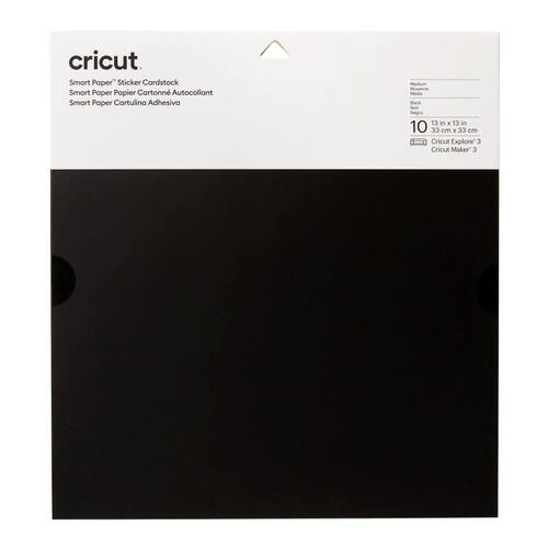 Cricut Smart Paper Sticker Cardstock - Black 2008316