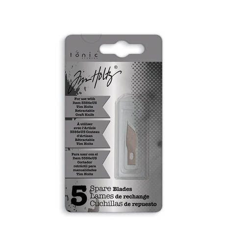 Tonic Studio Tim Holtz Retractable Craft Knife - Spare Blades (Wide Point)
