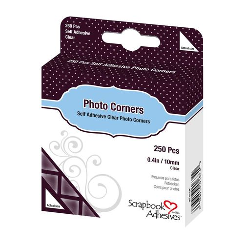 3L Adhesive - Photo Corners - Clear 3L01674