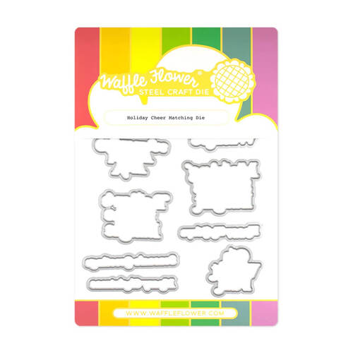 Waffle Flower Matching Dies - Holiday Cheer 421472