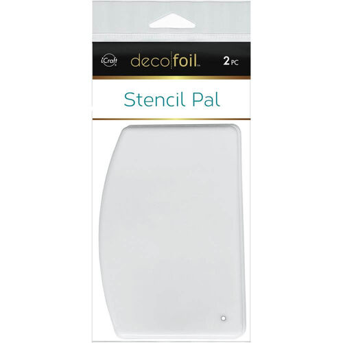 Deco Foil Stencil Pal 3.75"X5.2" 2/Pkg 5547
