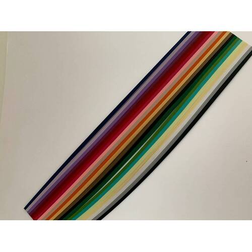 HOP Metallic Rainbow - Quilling Strips 1.5mm 400/pk