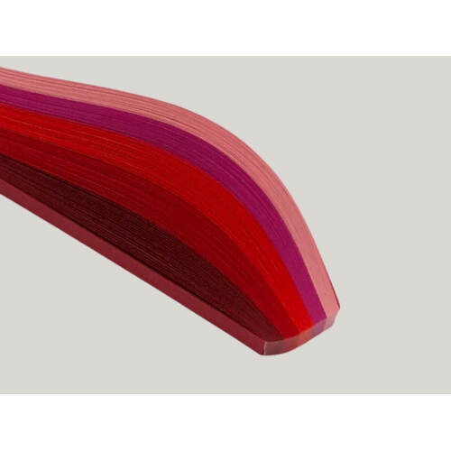 HOP Kaleidoscope Reds - Quilling Strips 1.5mm 100/pk