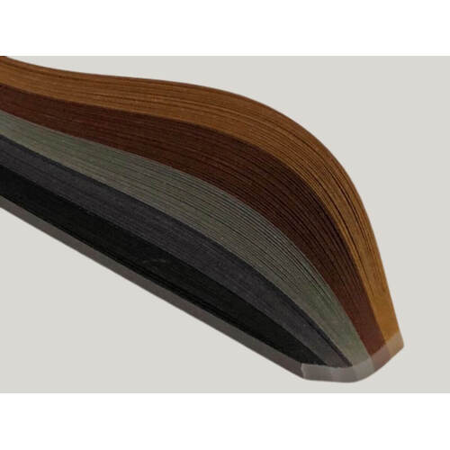 HOP Kaleidoscope Earthy - Quilling Strips 1.5mm 100/pk