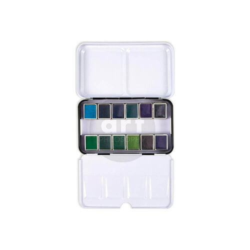 Prima Watercolor Confections Watercolor Pans 12/Pkg - Currents 642143