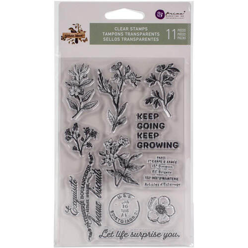 Prima Marketing Clear Stamps - Nature Lover (11pcs)