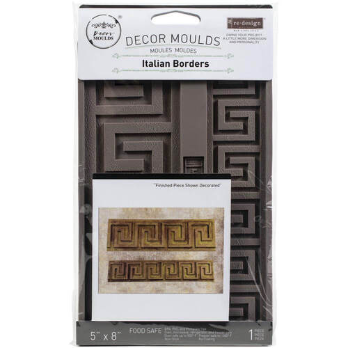 Prima Marketing Re-Design Mould 5"X8"X8mm - Italian Borders